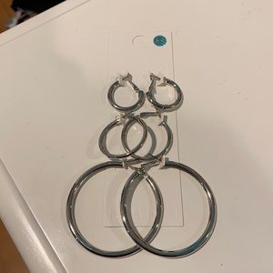 Forever 21 Hoop Earring Set